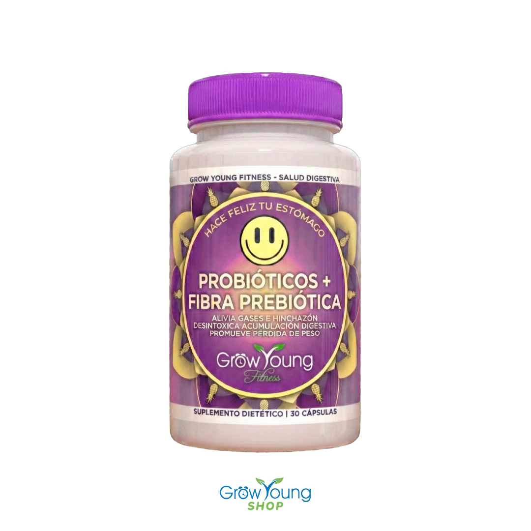 Suplemento Diario Grow Young: Probiótico + Prebiótico