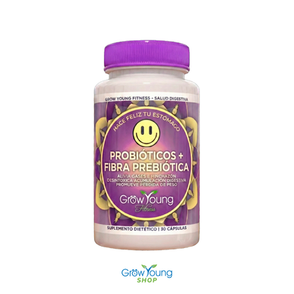 Suplemento Diario Grow Young: Probiótico + Prebiótico