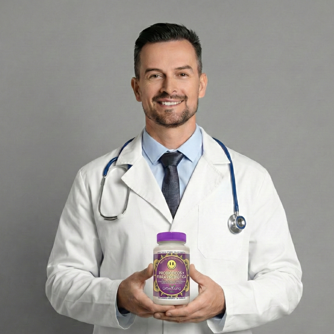 Suplemento Diario Grow Young: Probiótico + Prebiótico